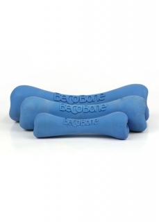 BecoBone kosť  EKO modrá veľ. S 12 cm