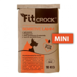 Lisované granule Fit-Crock Sensitive Jahňacie MINI 10 kg