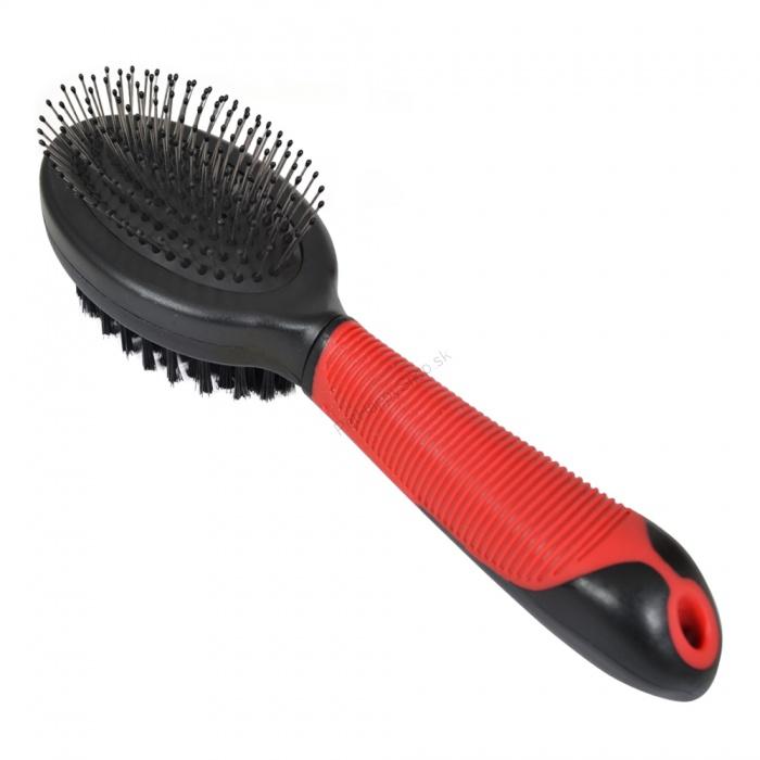Kefa obojstranná štetiny / drôtiky malá 18 cm