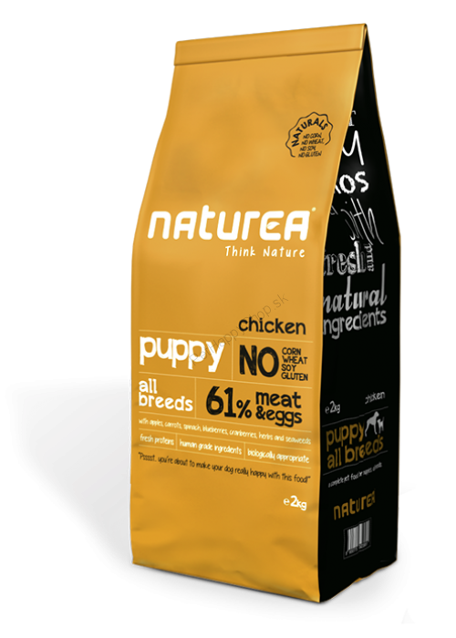 Krmivo pre šteňatá Naturea puppy chicken 12 kg