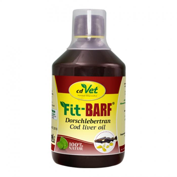 cdVet Fit-BARF Olej z tresčej pečene 500 ml