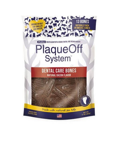 Doplnok výživy ProDen PlaqueOff Dental Bones Bacon 482 g
