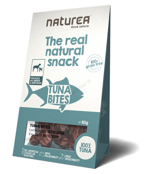 Naturea Treat - Tuniakové kúsky 80 g