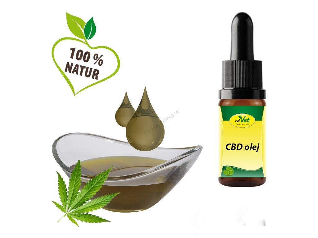 CBD konopný olej - cdVet  8,5 ml