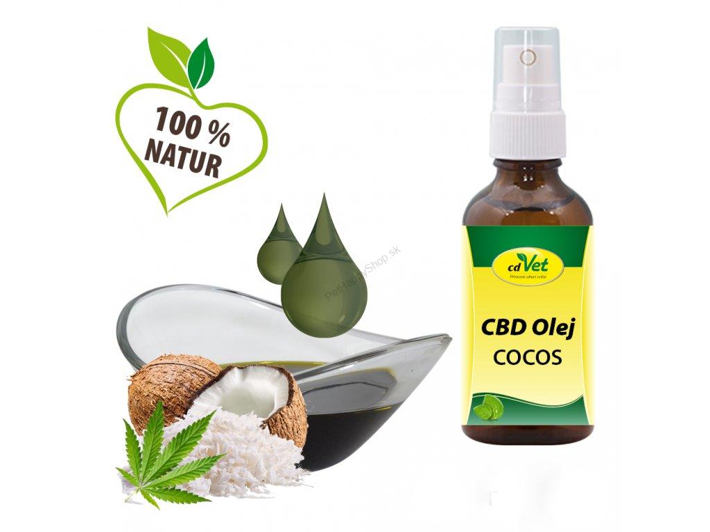 CBD kokosový olej - cdVet 20 ml