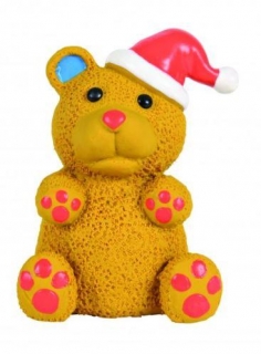 Trixie Vianočná latexová figúrka medvedík 15 cm