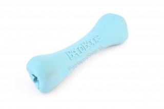 Dopredaj - Hračka pre psa BecoBone kosť  EKO bez výplne modrá veľ. L 17,5 cm