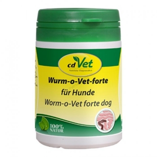 cdVet Wurm-o-Vet forte byliny pre psov 75 g