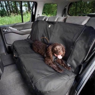 Ochranný prehoz na zadné sedadlá Kurgo Wander Bench Seat Cover  čierny