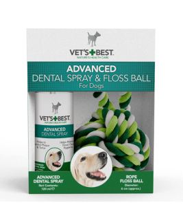 VET´S BEST Dentálny sprej + lano pre psy