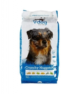 Krmivo pre psov V-dog Crunchy Nuggets 15 kg