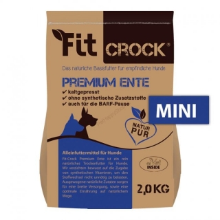 Lisované granule Fit-Crock Premium Kačacie MIDI 3 kg